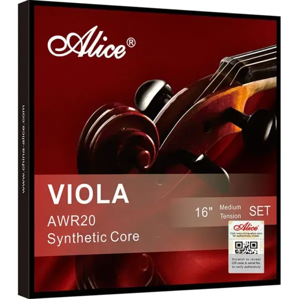 Alice AWR20 Viola Strings Set Medium Tension