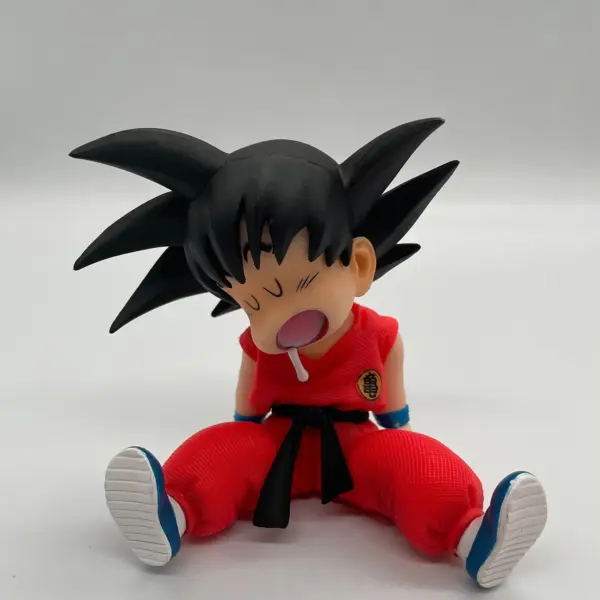 10cm Goku Anime Figure Sitting Model Toy - Image 2