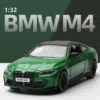 1:32 BMW M4 Police Alloy Diecast Model Car
