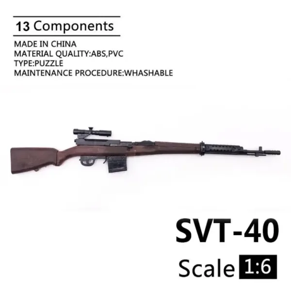 1/6 Scale AK47 Toy Gun Model Assembly - Image 9