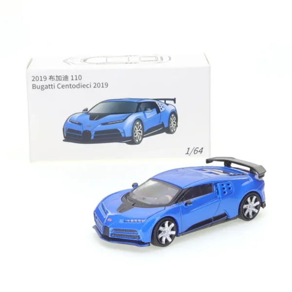 1:64 Bugatti Centodieci Diecast Model Cars Set - Image 7