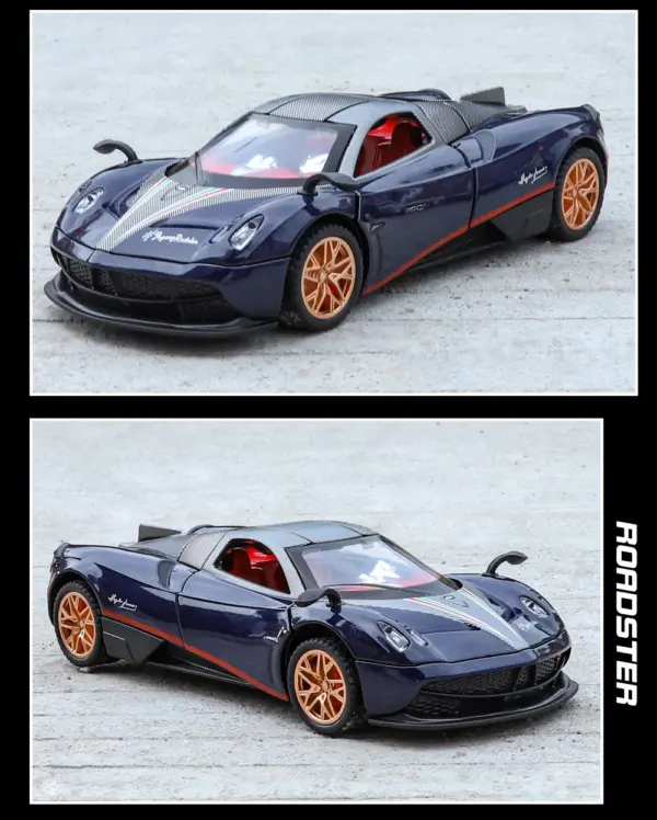 1:32 Pagani Huayra BC Alloy Model Car Toy - Image 6