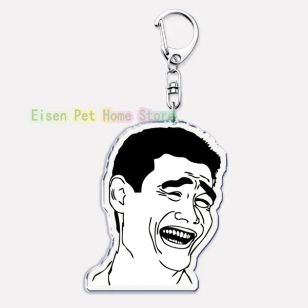 TrollFace Keychain for Bags and Accessories - Image 39