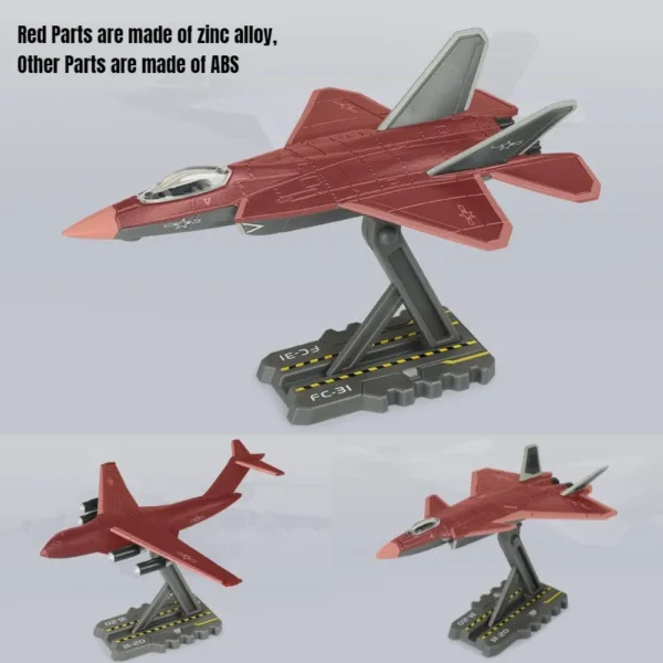 1/200 Scale Diecast Fighter Plane Model - Image 6