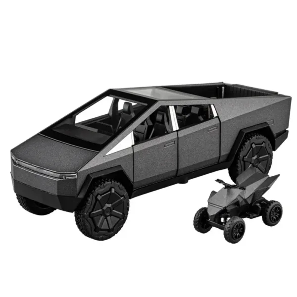 1/32 Scale Tesla Cybertruck Alloy Model Toy - Image 9