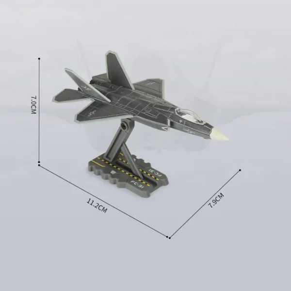 1/200 Scale Diecast Fighter Plane Model - Image 4