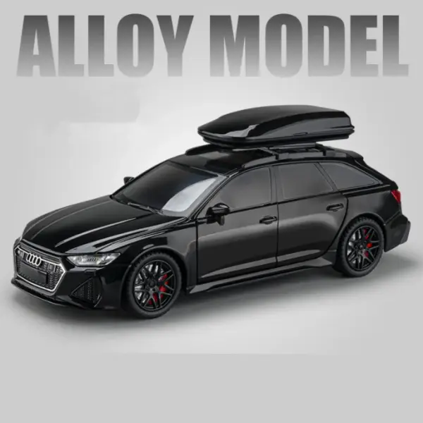 1/24 Audi RS6 Diecast Alloy Car Model - Image 7