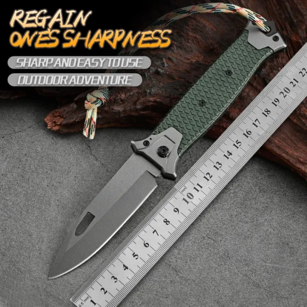 Multi-Function Stainless Steel Folding Knife - Image 2