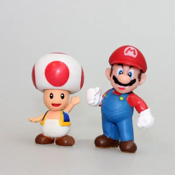 Super Mario Bros PVC Figure Set - 6 Pieces - Image 4