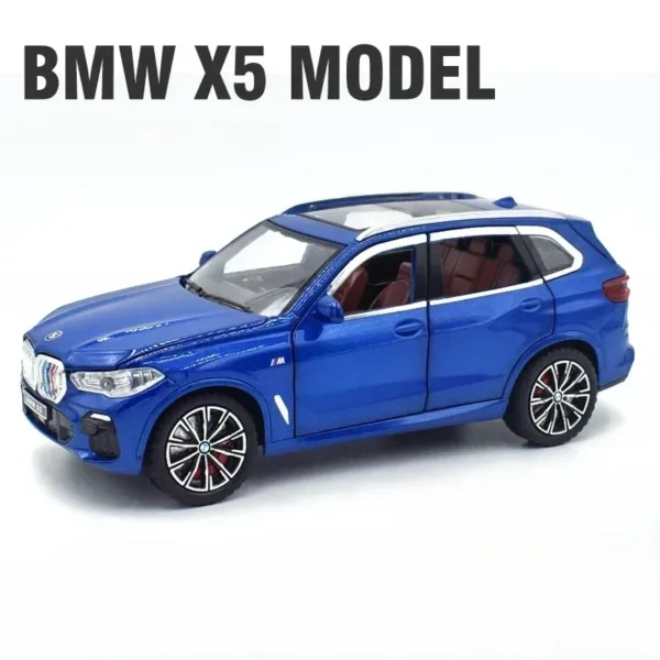 1:24 BMW X7 XM Alloy Diecast Car Model - Image 7