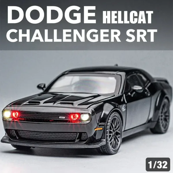 Dodge Challenger Helicat SRT Red Eye Diecast Car