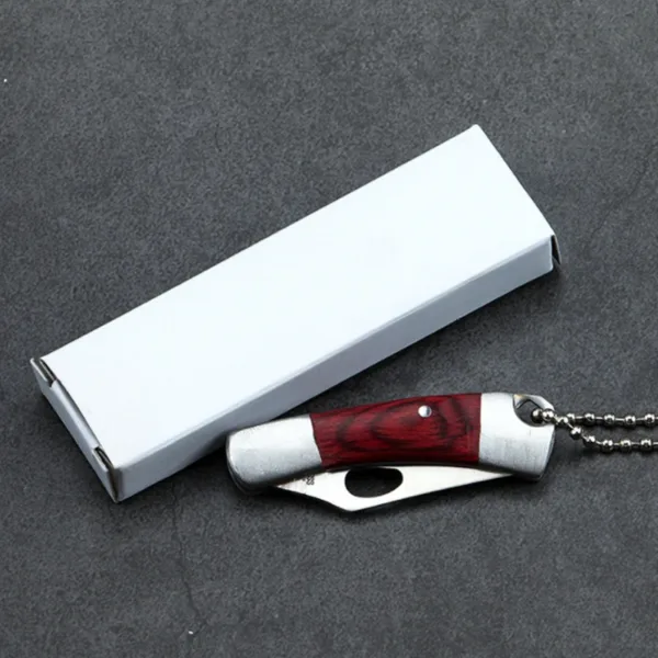Portable Folding Stainless Steel Pocket Knife - Image 5