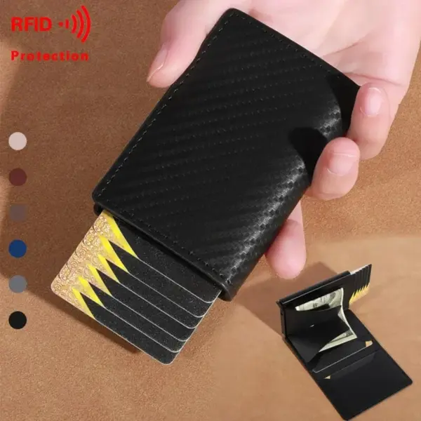 Multi-Functional PU Card Holder Wallet - Image 5