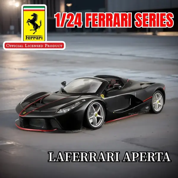 1:24 Scale Ferrari Diecast Car Model - Image 18