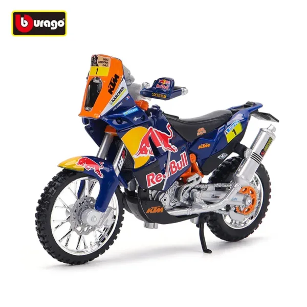 Bburago 1:18 Red Bull KTM Motorcycle Model