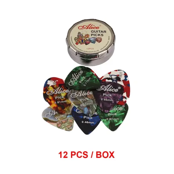 Alice Guitar Picks Set with Collection Box - Image 6