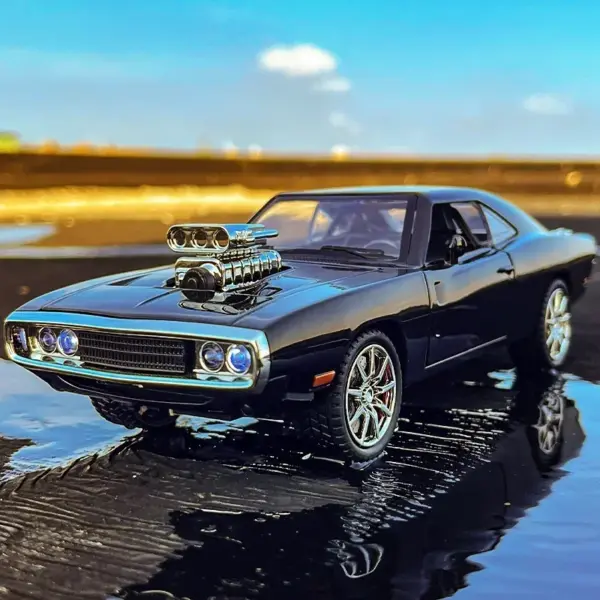 1970 Dodge Charger Diecast Model Car 1:24