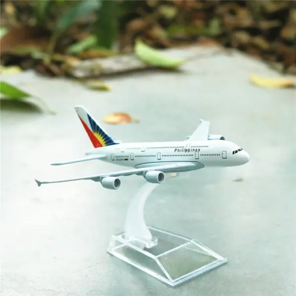 1:400 Scale Metal Airbus A380 Model Plane