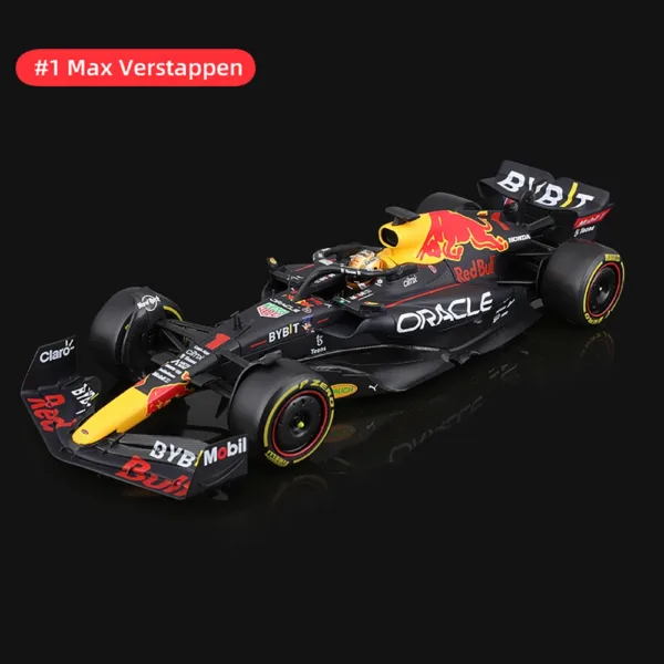 Bburago 1:24 Red Bull RB18 Diecast Model Car - Image 3