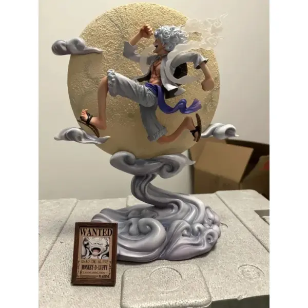 30CM One Piece Nika Luffy Gear 5 Figure - Image 2