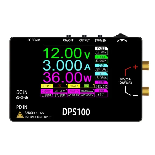 DPS100 Adjustable DC Power Supply 30V 5A