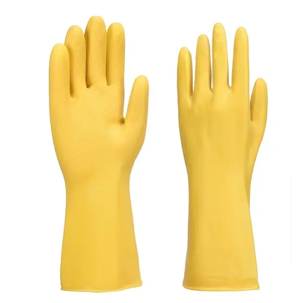 Nanyang Genuine Cowhide Latex Kitchen Gloves