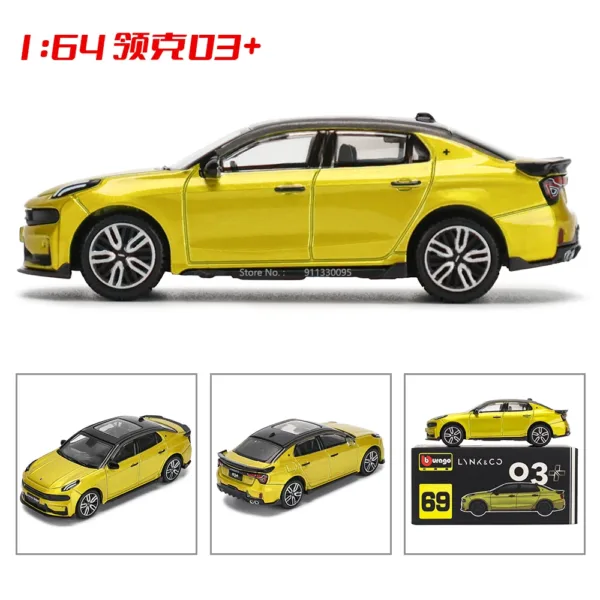 1:64 Scale LYNK Diecast Car Model - Image 3