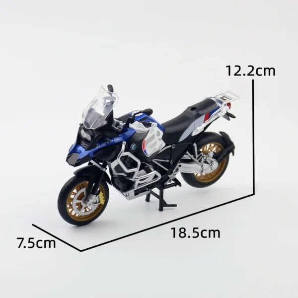 1/12 Scale BMW R1250 GS Diecast Motorcycle - Image 2