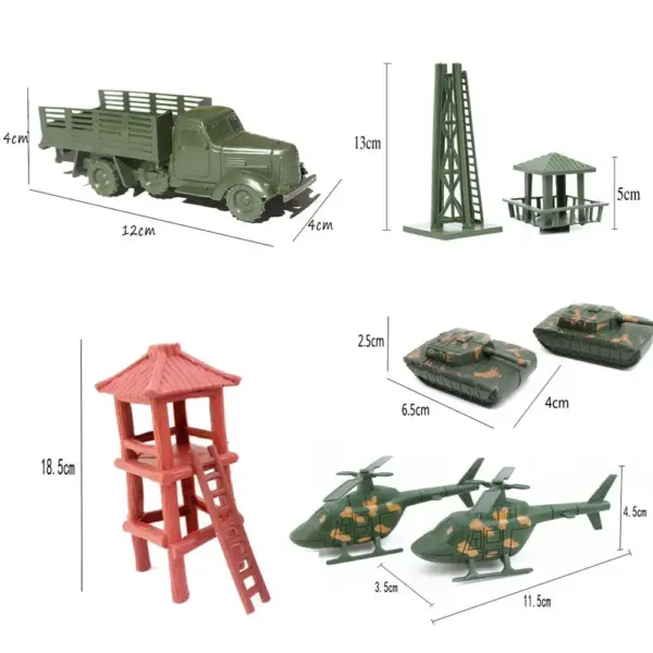 German Army Base Accessories Building Block Set - Image 4