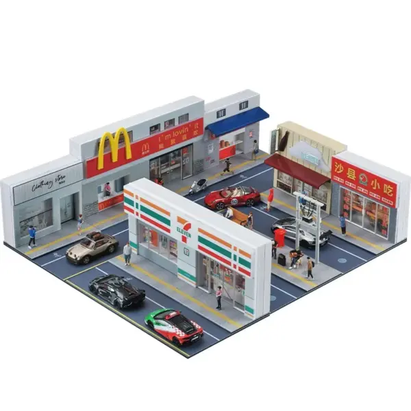 1/64 Convenience Store Miniature Model Display - Image 6