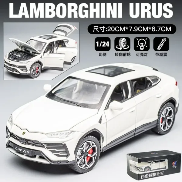 1:24 Lamborghini URUS Diecast Model Car - Image 9