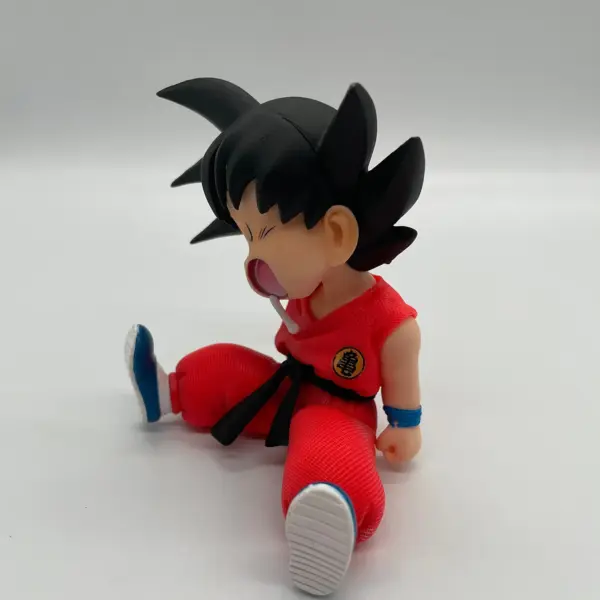 10cm Goku Anime Figure Sitting Model Toy - Image 3