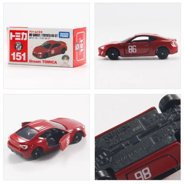 Tomica NO.151 Toyota 86 GT Diecast Model - Image 6