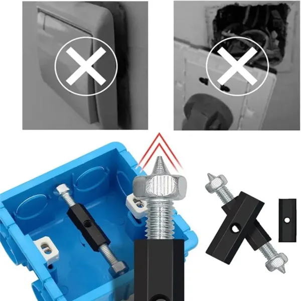 10 Pack Adjustable Switch Box Repair Kit - Image 6