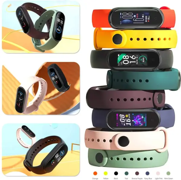 Silicone Strap for Xiaomi Mi Band 3/4/5/6 - Image 4