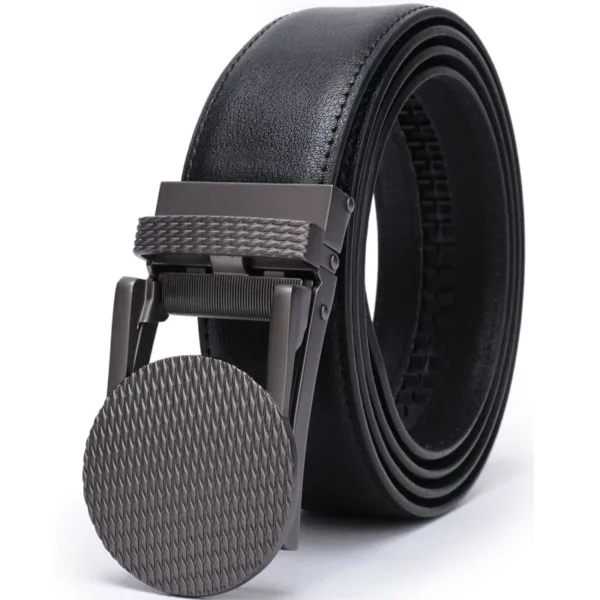 Men's Automatic Buckle Ratchet Dress Belt - Image 7