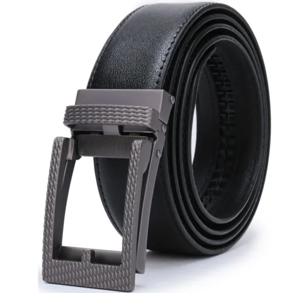 Men's Automatic Buckle Ratchet Dress Belt - Image 10