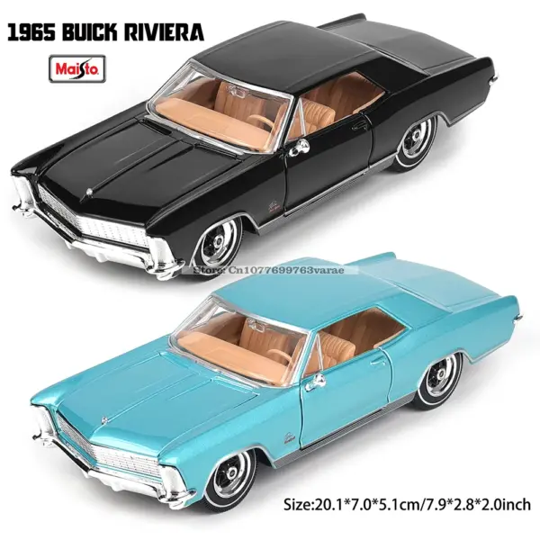 1965 Buick Riviera Diecast Model 1:26 Scale