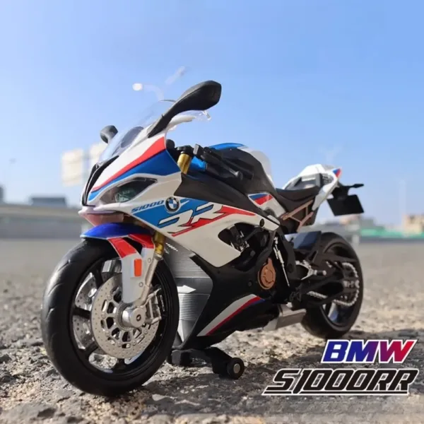 1:12 Scale BMW S1000RR Motorcycle Model Toy - Image 6