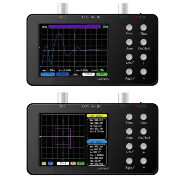 Dual Channel Digital Oscilloscope 50M Sampling Rate - Image 2