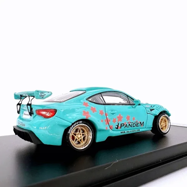 1:64 Scale Cherry Blue GT86 Supercar Model - Image 4