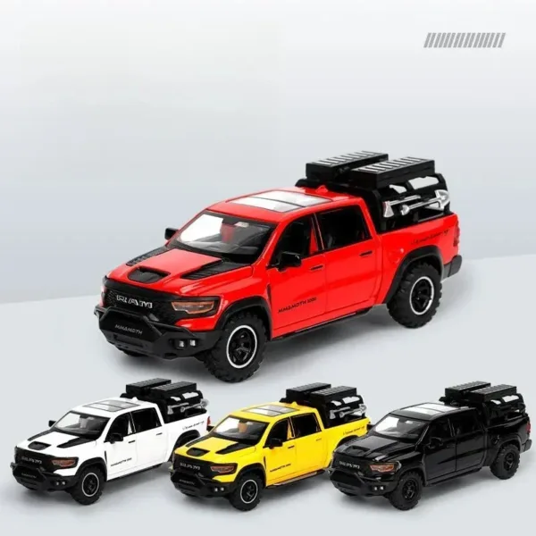 1:32 Dodge RAM Mammoth Pickup Toy Model - Image 6