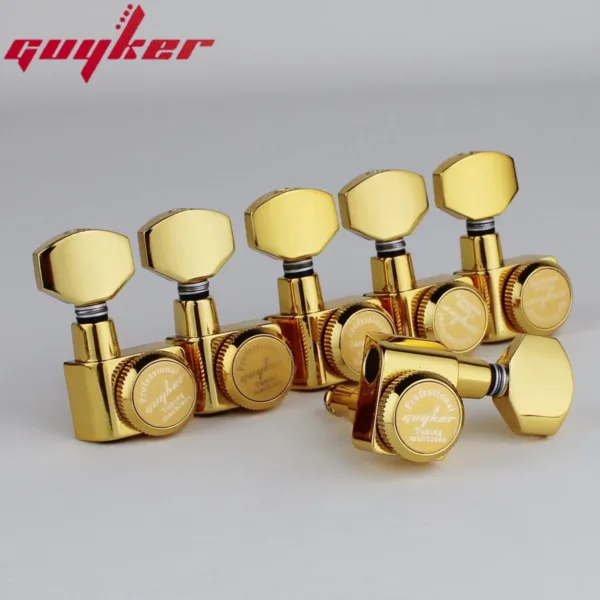 Guyker 6 In-line Locking Tuners 1:18 Ratio - Image 3