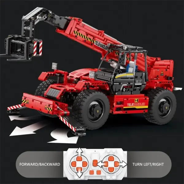 2260PCS Telescopic Forklift Building Blocks Set - Image 6