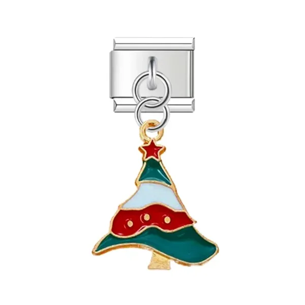 Christmas Tree Charm Links for Bracelets - Image 13