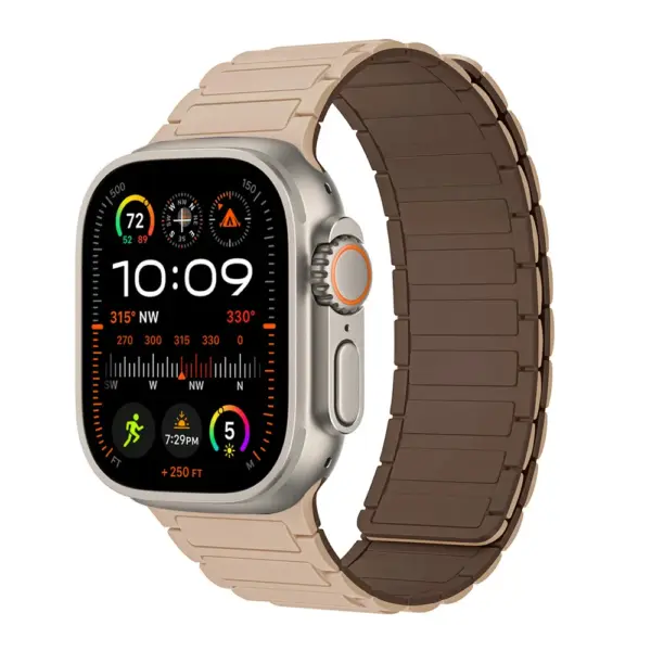 Silicone Magnetic Strap for Apple Watch 49mm 45mm - Image 12