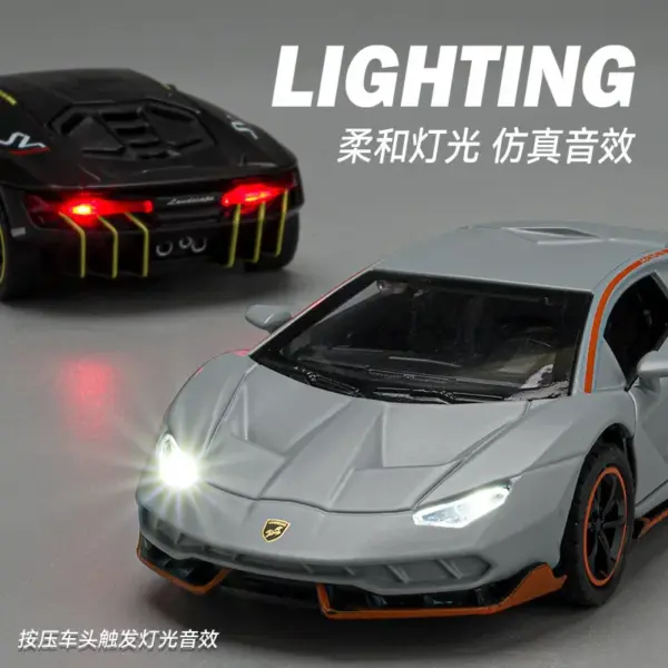 Lamborghini LP780-4 Diecast Model Car Ornament - Image 4