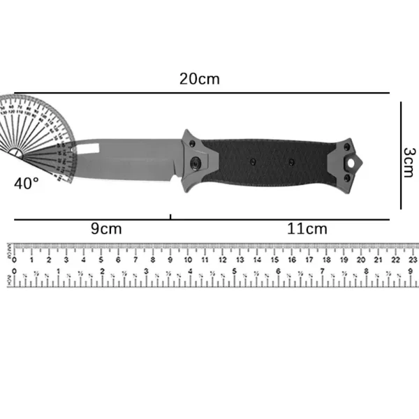 Multi-Function Stainless Steel Folding Knife - Image 6