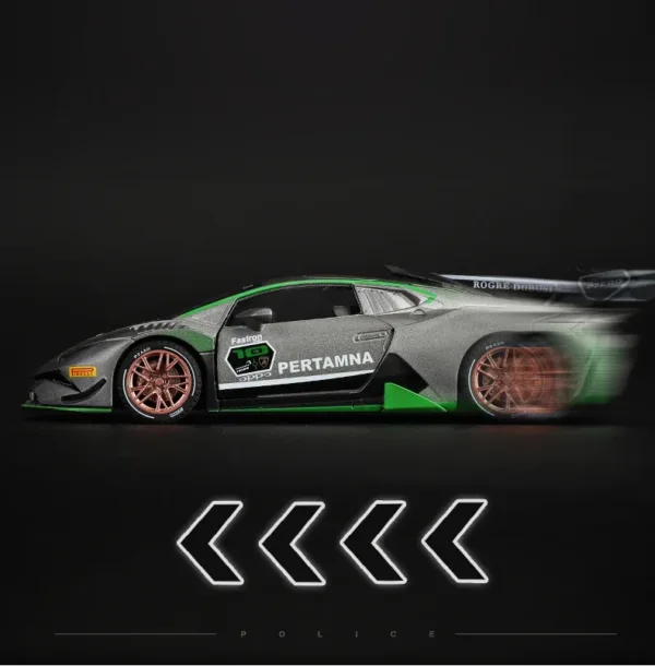 1:32 Diecast Lamborghini Huracan Model Car - Image 4