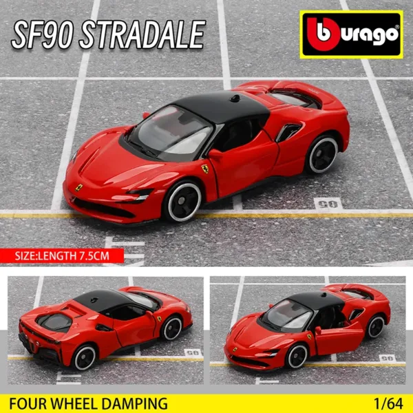 Bburago Lamborghini Huracan Diecast Model Car - Image 7